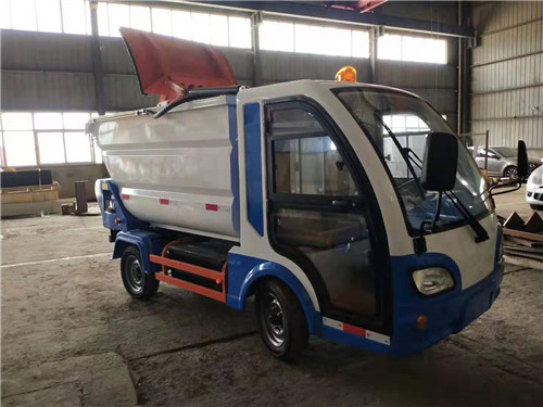 山西客戶訂購兩臺電動后裝壓縮垃圾車發(fā)車，祝周總一路順風(fēng)