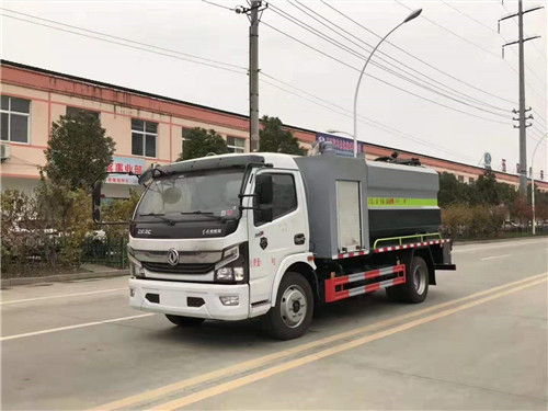 國六東風(fēng)凱普特9方清洗吸污車，兩用車