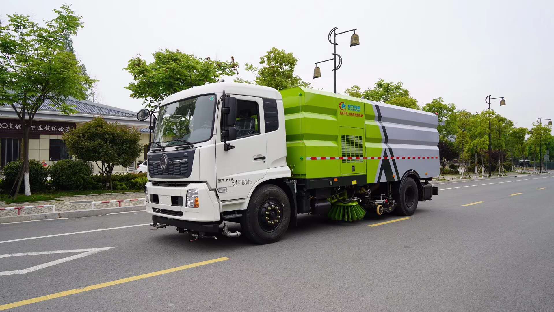 制造中國(guó)好產(chǎn)品－－國(guó)六東風(fēng)天錦洗掃車(chē)
