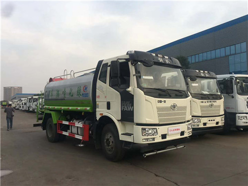 解放J6L灑水車,容積12方，大量現(xiàn)車供應，可選裝不帶霧炮