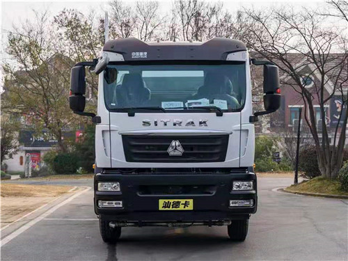 重汽汕德卡單橋多功能抑塵車現(xiàn)車，容積12立方，可選裝50-100米各型霧炮
