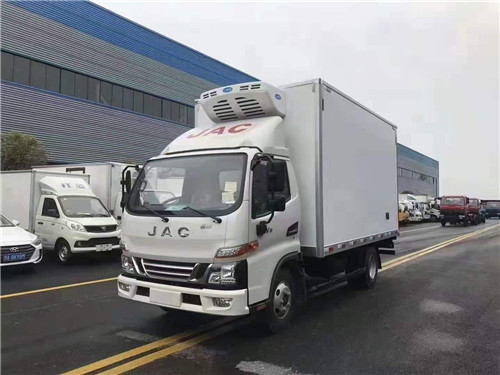 國六江淮駿鈴V5冷藏車，150馬力大馬力發(fā)動(dòng)機(jī)圖片參數(shù)介紹