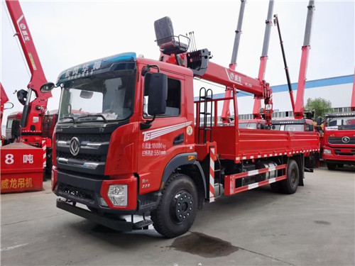 國(guó)六東風(fēng)華神DV5隨車吊，6.1米8噸5節(jié)直臂吊