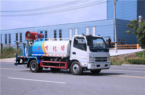 國(guó)六黃牌凱馬6方灑水車公告有灑水、抑塵兩款外形圖片可選，免征齊全