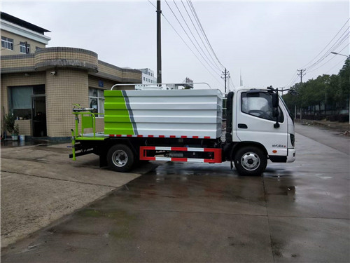 福田領(lǐng)航國六藍(lán)牌抑塵車5-7立方C證可開，成本投入低，回本快