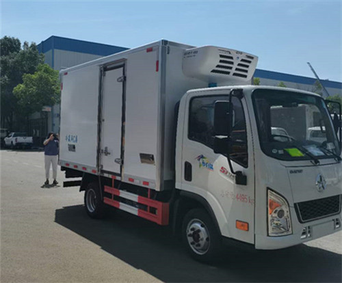 國六大運藍牌冷藏車，做肉勾不超重