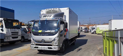 國六奧鈴速運冷藏車，18方國六冷藏車，康明斯130馬力冷藏車