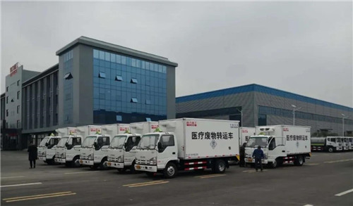 程力醫(yī)療廢物轉(zhuǎn)運(yùn)車熱銷后疫情專業(yè)市場。