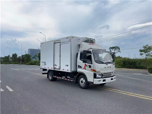 國六江淮駿鈴V5冷藏車，4.1米國六冷藏車