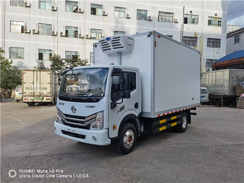 國六東風(fēng)多利卡藍牌冷藏車