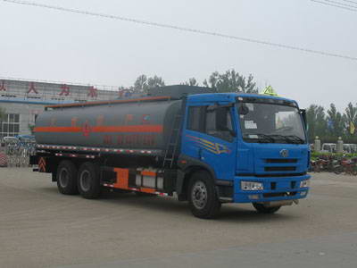 解放22方新戊烷化工液體運(yùn)輸車(chē)
