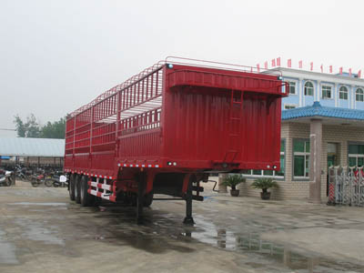 13米倉(cāng)柵式運(yùn)輸半掛車(chē)