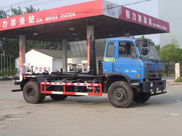 東風(fēng)153車(chē)廂可卸式垃圾車(chē)