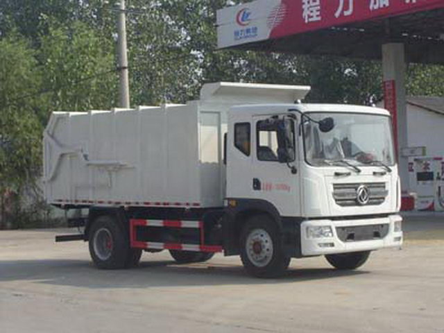 東風(fēng)多利卡D9壓縮式對(duì)接垃圾車(chē)