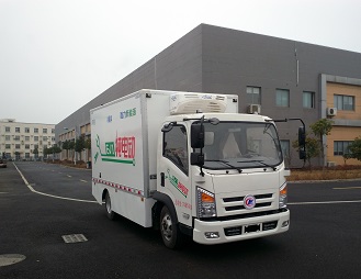 廂長4.1米純電動(dòng)冷藏車