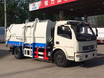 國五東風(fēng)凱普特壓縮式對(duì)接垃圾車