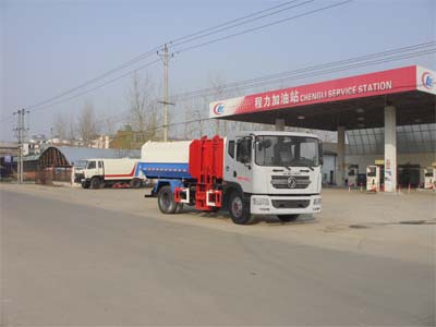 國(guó)五東風(fēng)多利卡D9自裝卸式垃圾車 