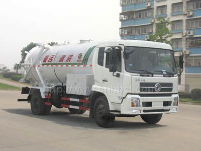 東風天錦國四清洗吸污車